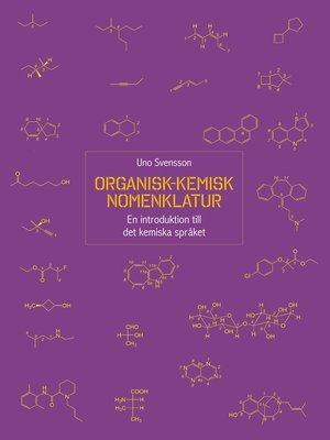 cover image of Organisk-kemisk nomenklatur